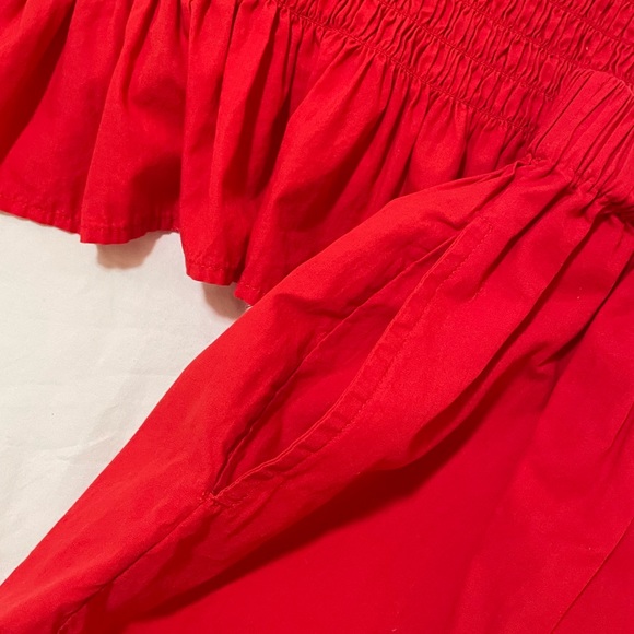 SOLD Free People Fez Set in Red Tulip size XS - Picture 12 of 13